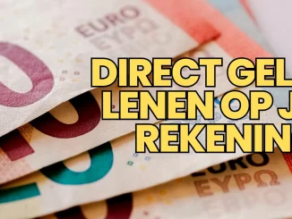 Direct Geld Lenen op je Rekening