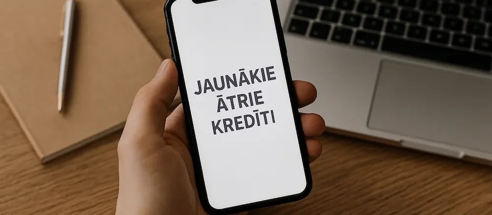 Jaunākie ātrie kredīti Latvijā 2025