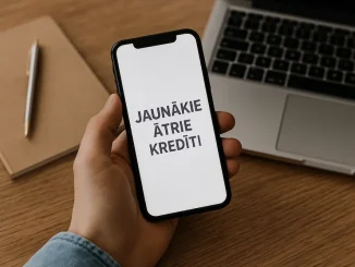 Jaunākie ātrie kredīti Latvijā 2025