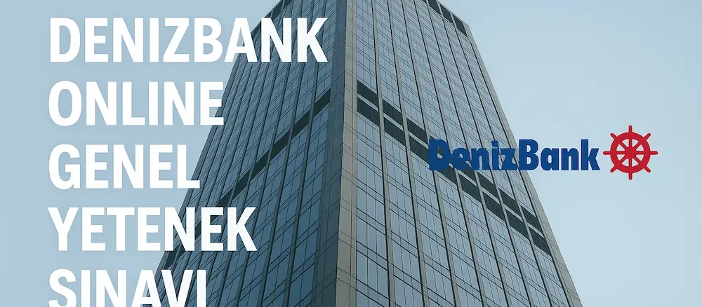 Denizbank Online Genel Yetenek Sınavı