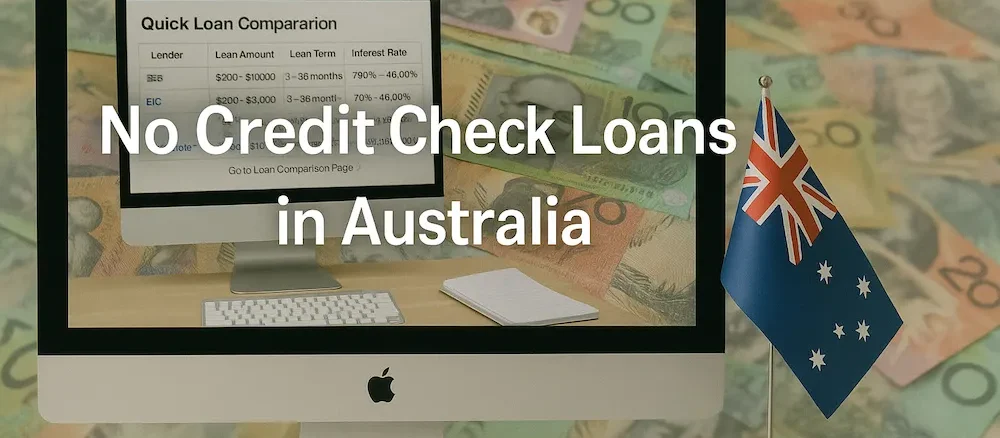 No Credit Check Loans in Australia