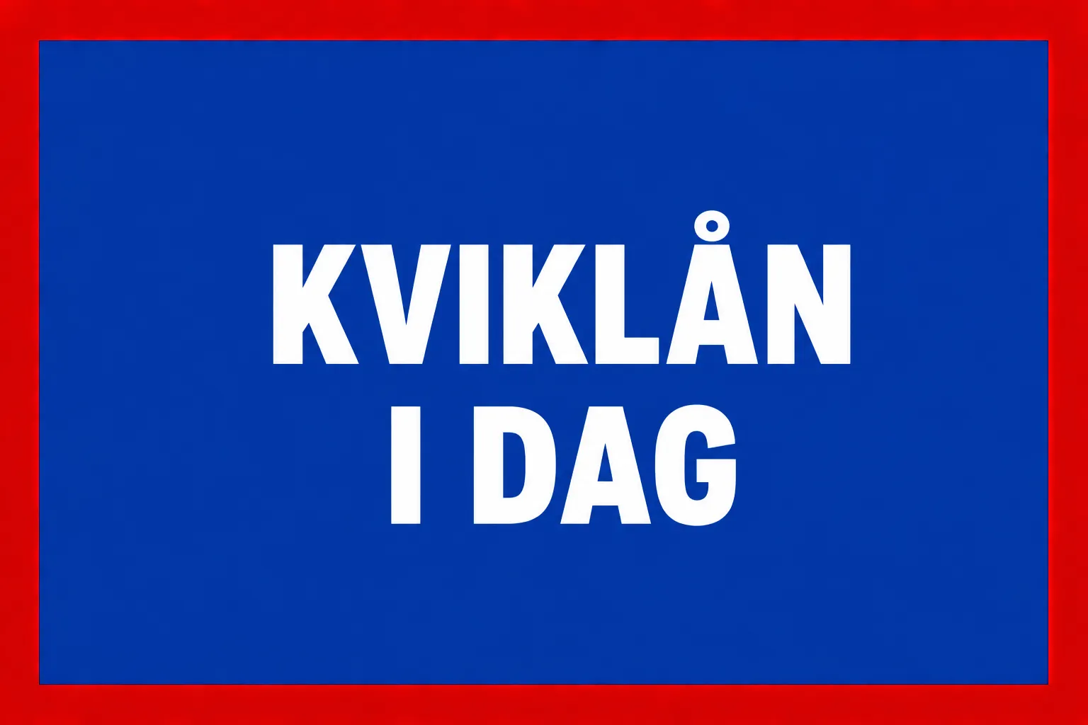 Kviklån i Dag