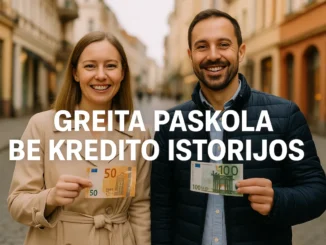 Greita paskola be kredito istorijos