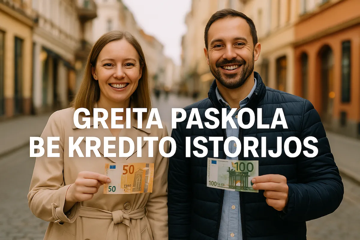 Greita paskola be kredito istorijos