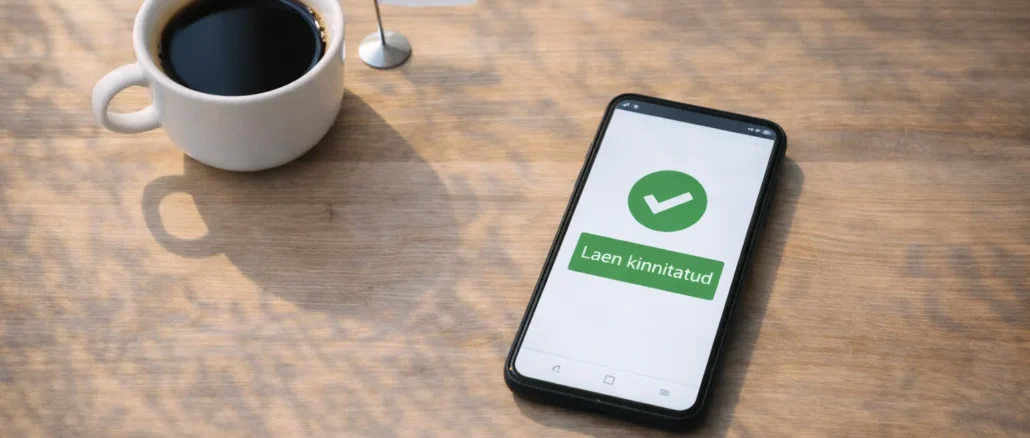 Kiire väikelaen kohe kätte 2026