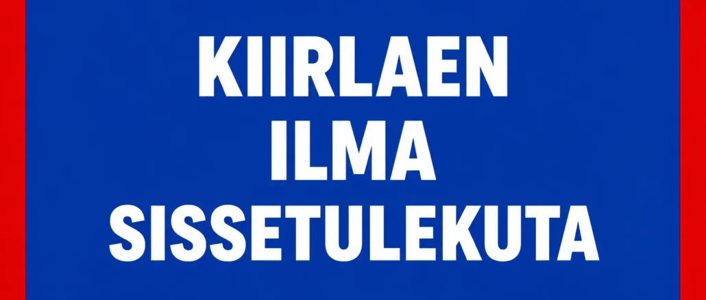 Kiirlaen ilma sissetulekuta