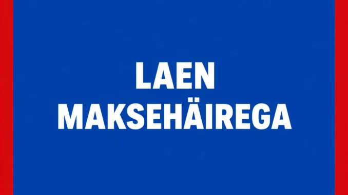 Laen maksehäirega