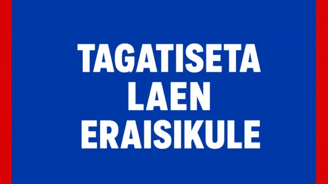 Tagatiseta laen eraisikule