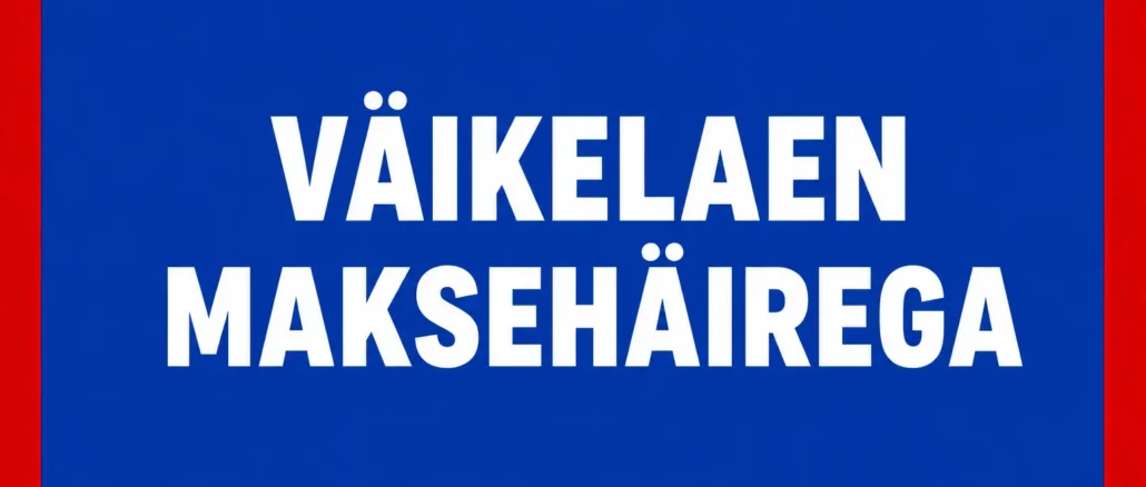 Väikelaen maksehäirega