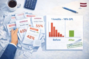 Kredītu Refinansēšana bez Ķīlas 2026 – Kredītu Apvienošana bez Ķīlas Latvijā