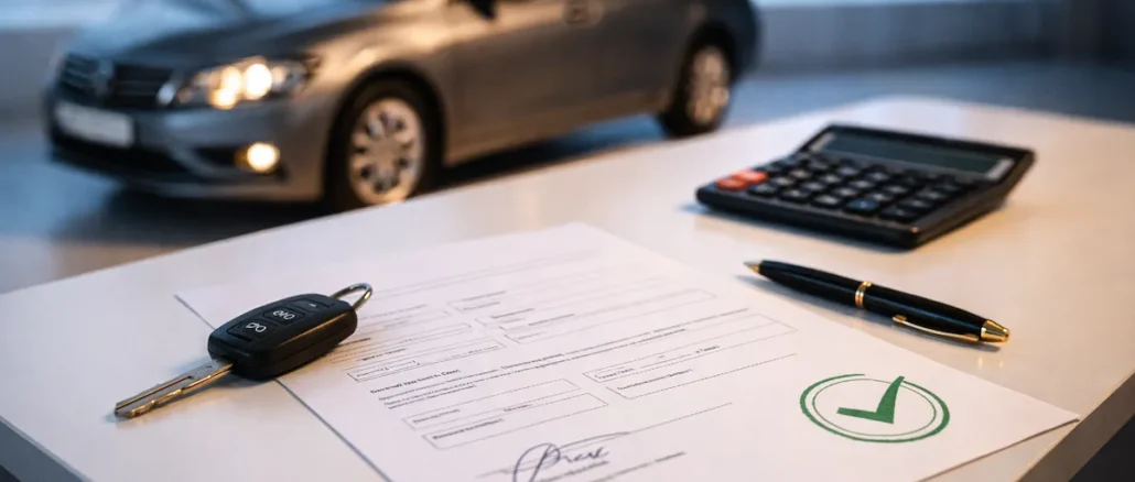 Laen auto tagatisel maksehäirega – tingimused ja pakkujad 2026