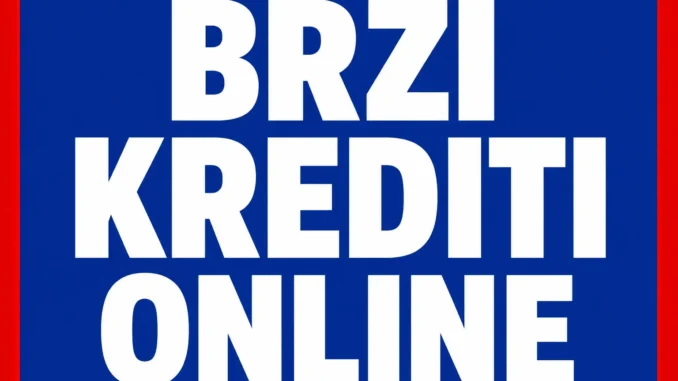 Brzi Krediti Online