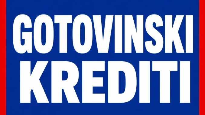 Gotovinski Krediti