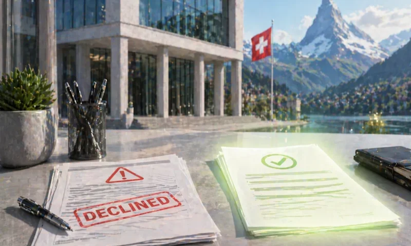 Kredit abgelehnt in der Schweiz