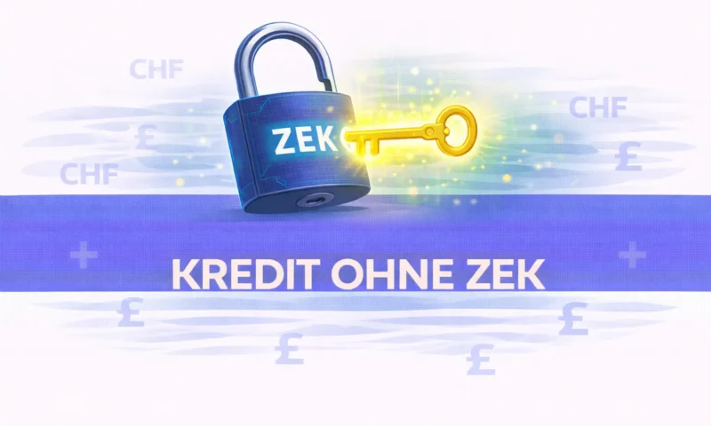 Kredit ohne ZEK Schweiz