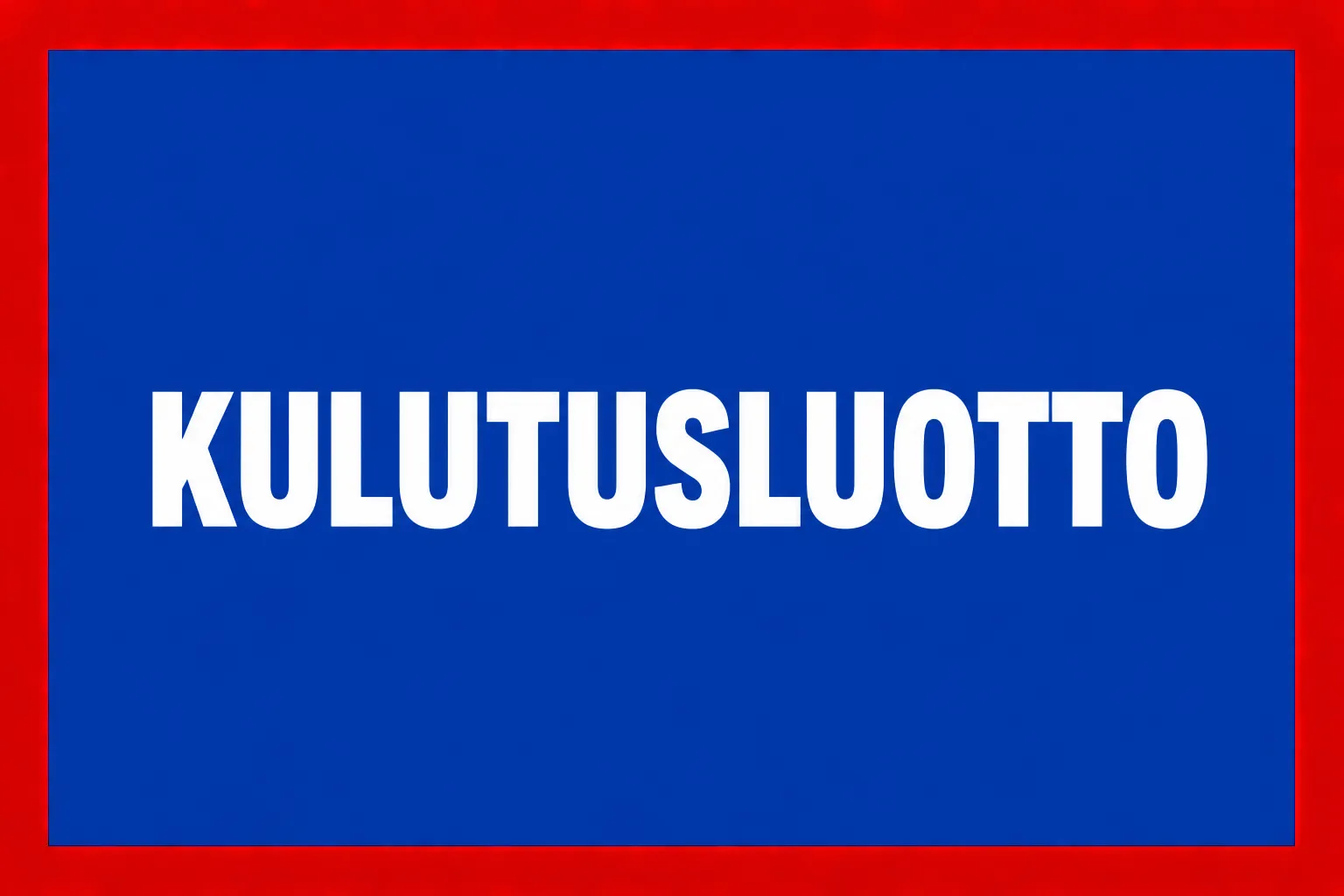 Kulutusluotto