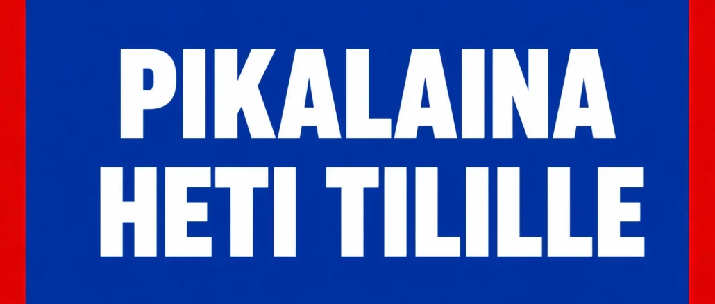Pikalaina Heti Tilille
