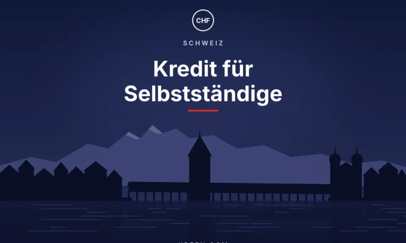 Kredit für Selbstständige in der Schweiz