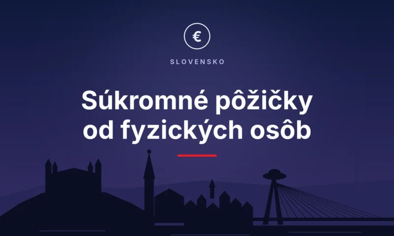 Súkromné pôžičky od fyzických osôb – silueta Bratislavy