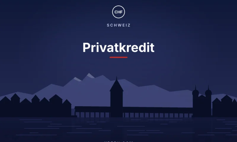 Privatkredit in der Schweiz