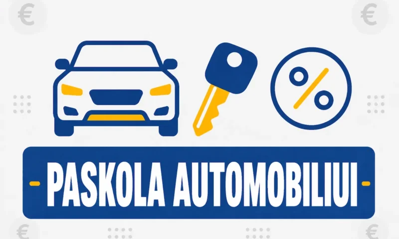 Paskola Automobiliui