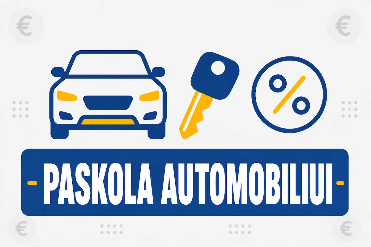 Paskola Automobiliui