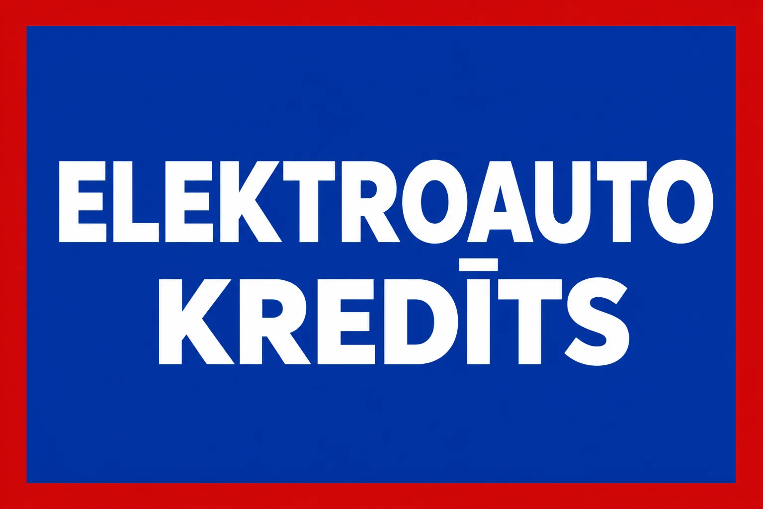 Elektroauto kredīts