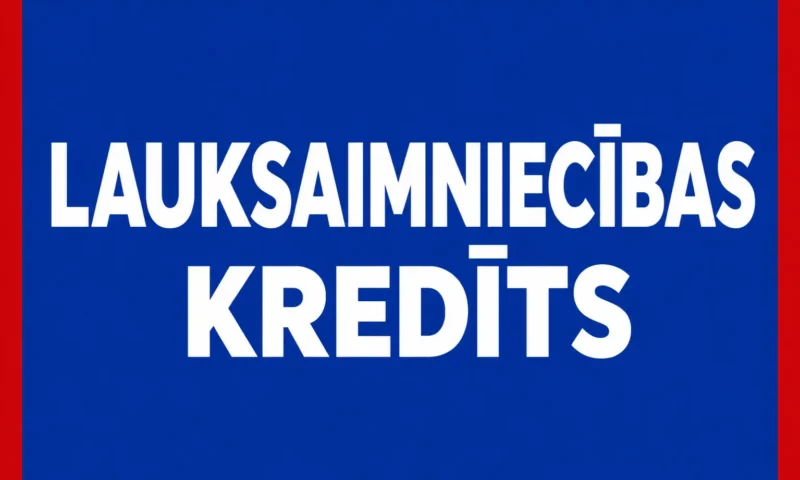 Lauksaimniecības kredīts