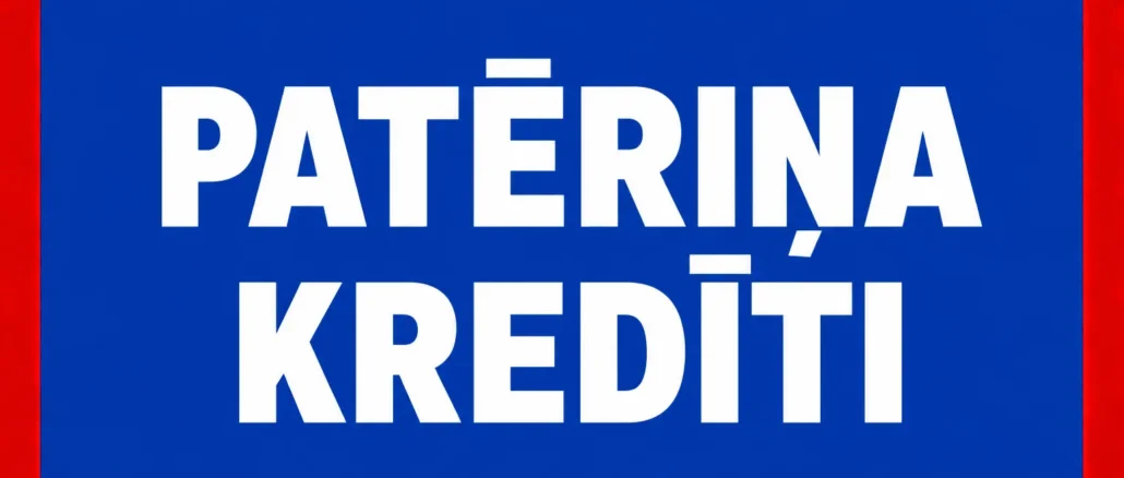 Patēriņa Kredīti