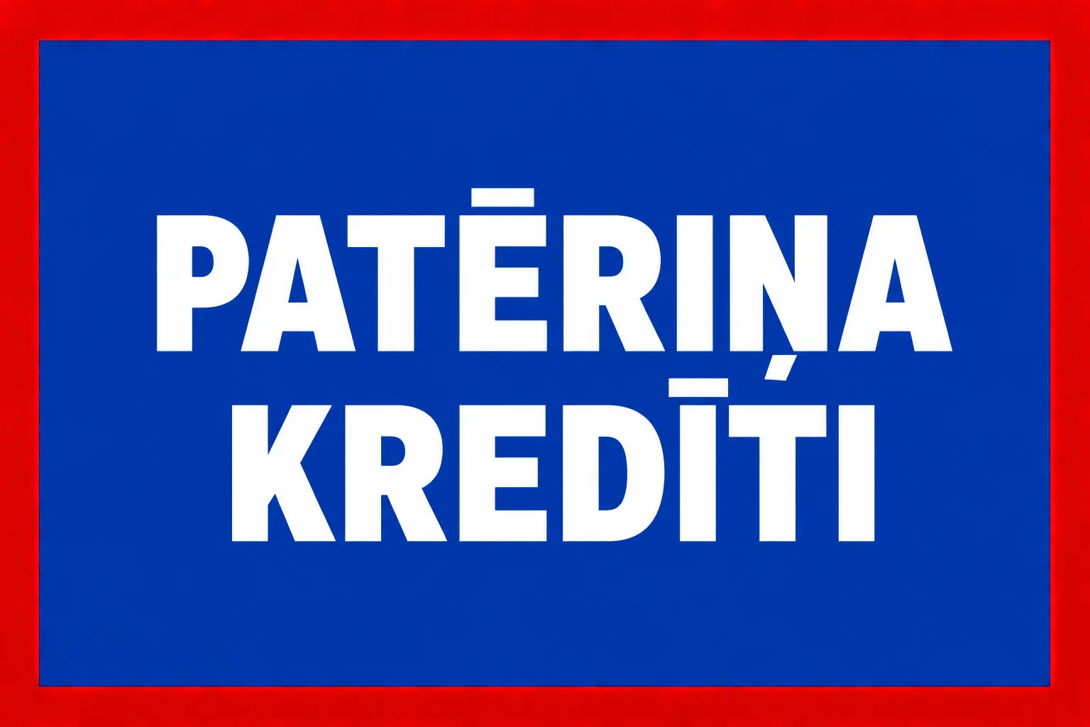 Patēriņa Kredīti