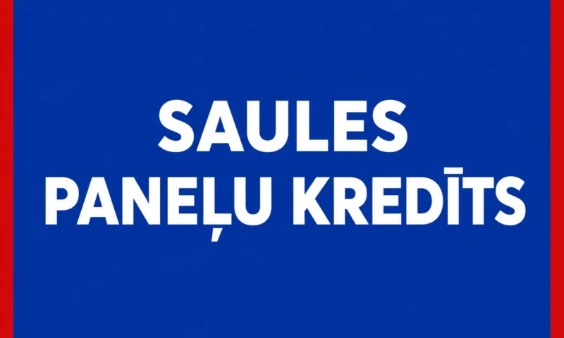 Saules paneļu kredīts
