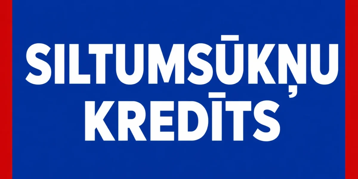Siltumsūkņu kredīts