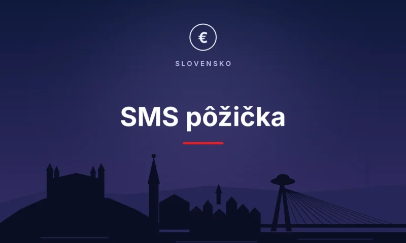 SMS pôžička – silueta Bratislavy