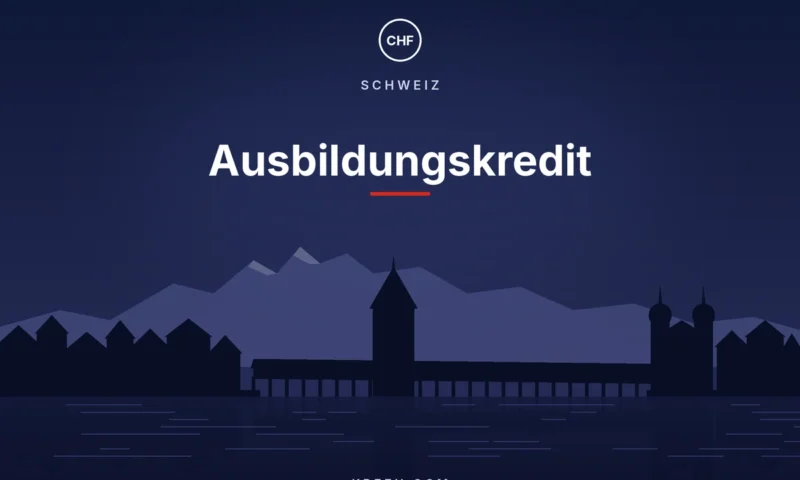 Ausbildungskredit in der Schweiz