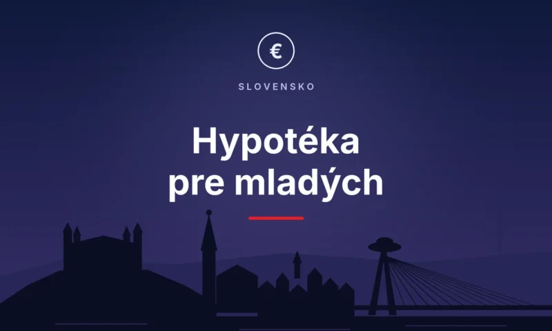 Hypotéka pre mladých – silueta Bratislavy