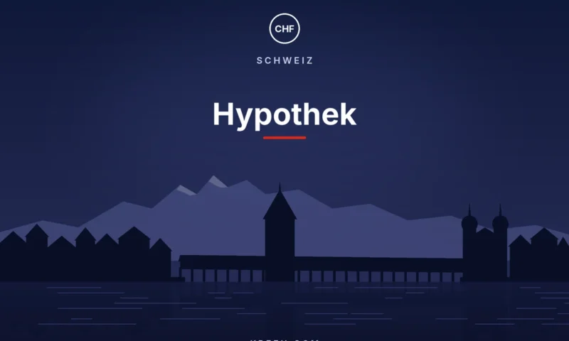 Hypothek in der Schweiz