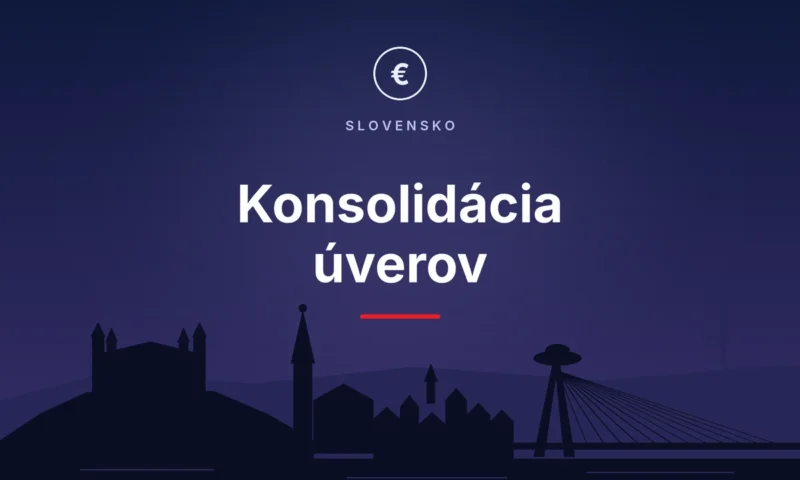 Konsolidácia úverov – silueta Bratislavy