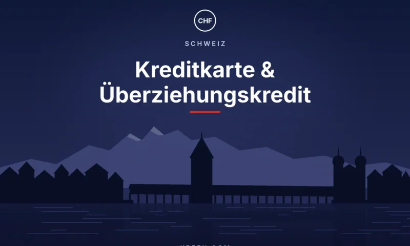 Kreditkarte und Überziehungskredit in der Schweiz